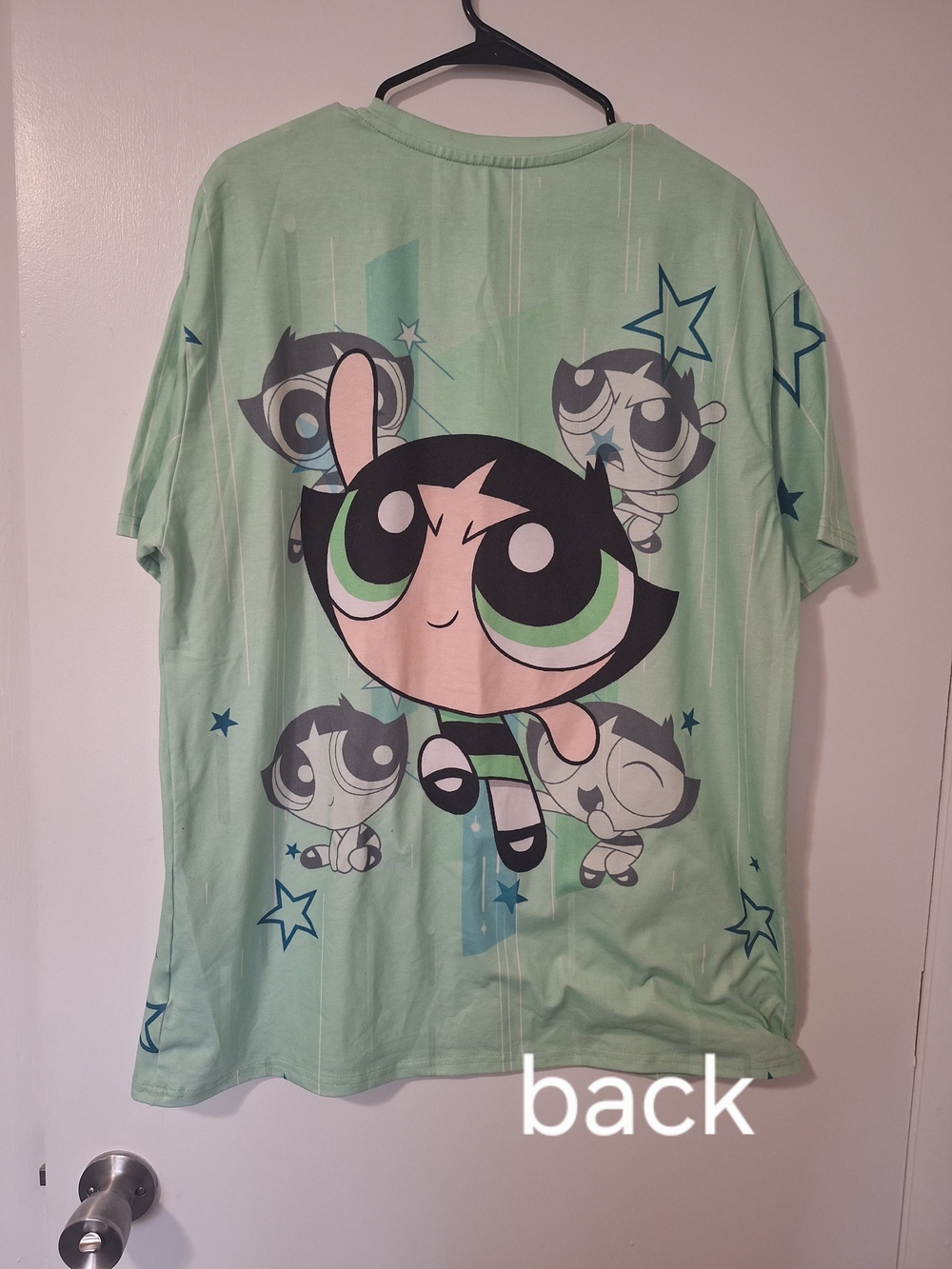 Romwe Powerpuff Girls Buttercup All Over Design Tee - Picture 4 of 10